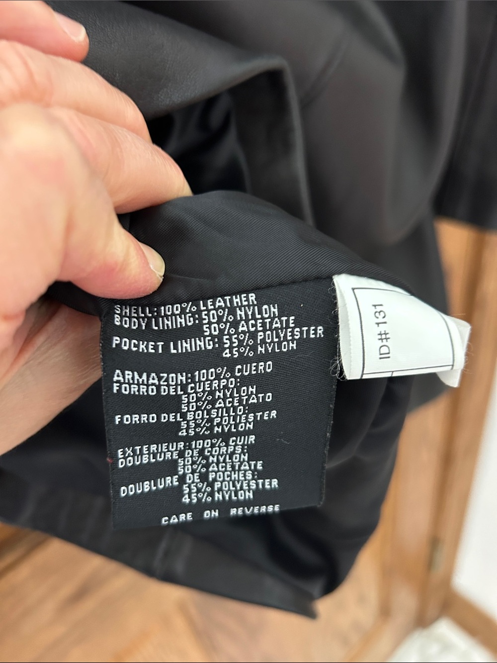Siena Studio Black Leather Button-Front Jacket image 4